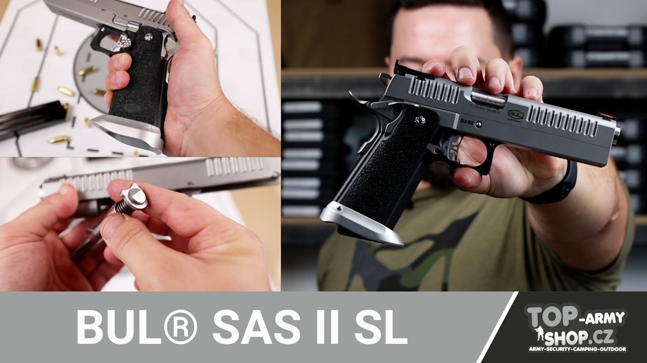 Pistole BUL® SAS II SL! Rigad