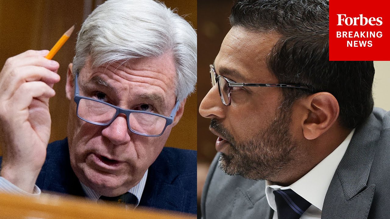 'Can You Explain That?': Sheldon Whitehouse Confronts Kash Patel About 'Your Enemies List'