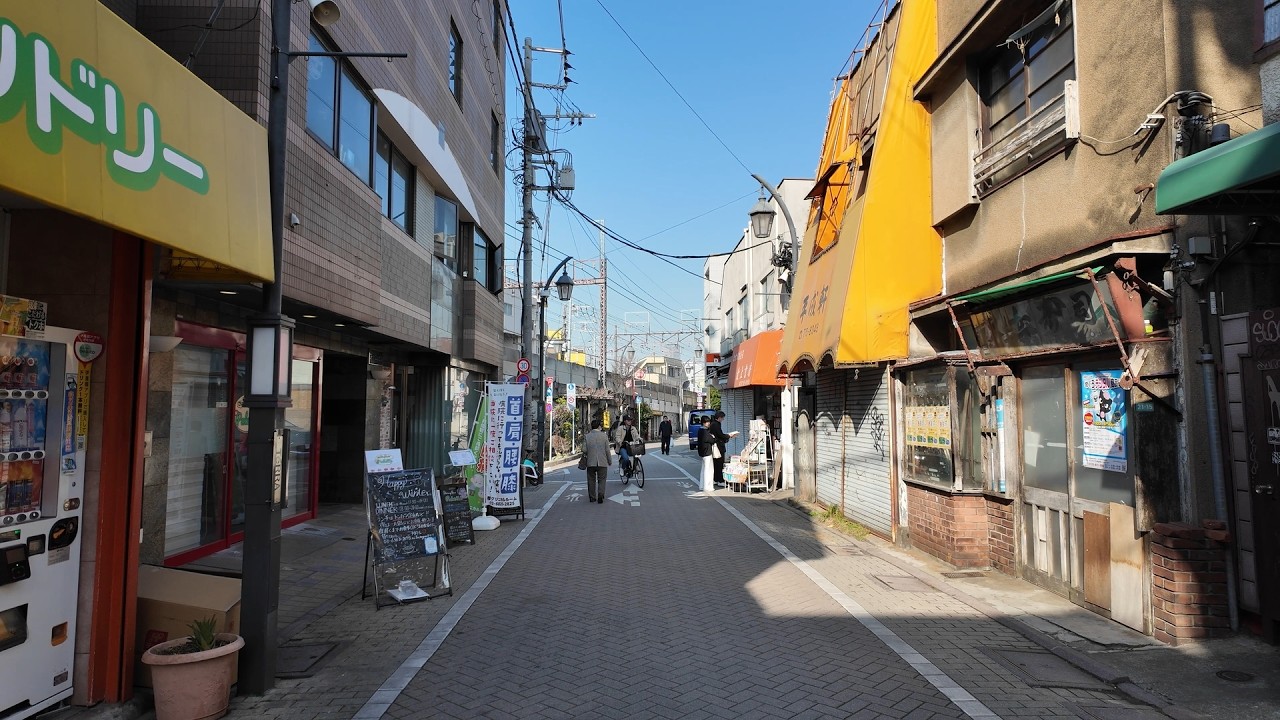 【4K Walk】Yutenji, Tokyo｜商店街から祐天寺へ