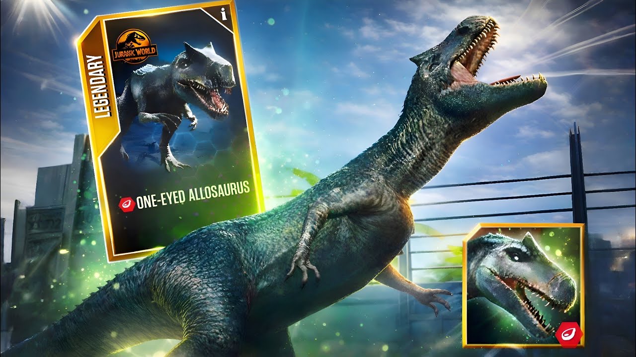 The JW: Chaos Theory Predator || ONE-EYED ALLOSAURUS + PVP Battle || Jurassic World The Game 2026