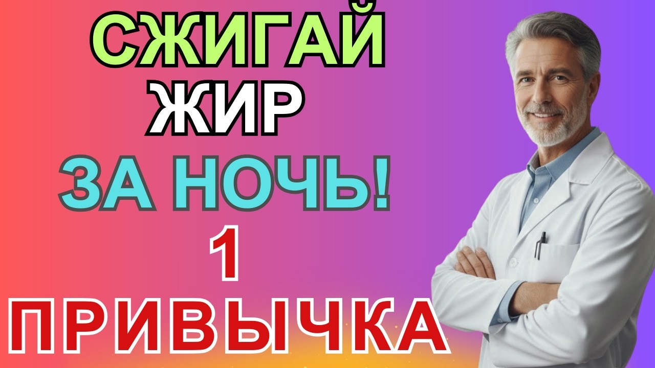 ТРАВНИК: ЭТА ВЕЧЕРНЯЯ ПРИВЫЧКА СЖИГАЕТ ЖИВОТ! После 60 висцеральный жир исчезает ночью