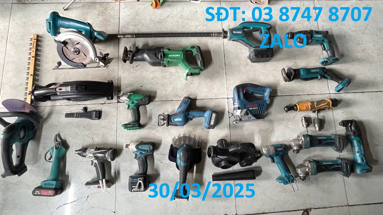 30/03/2025 ĐẦM DÙI BT, KHOAN BT, MÀI GÓC, CƯA KIẾM, CẮT CANH......NHẬT BÃI LH: 03 8747 8707