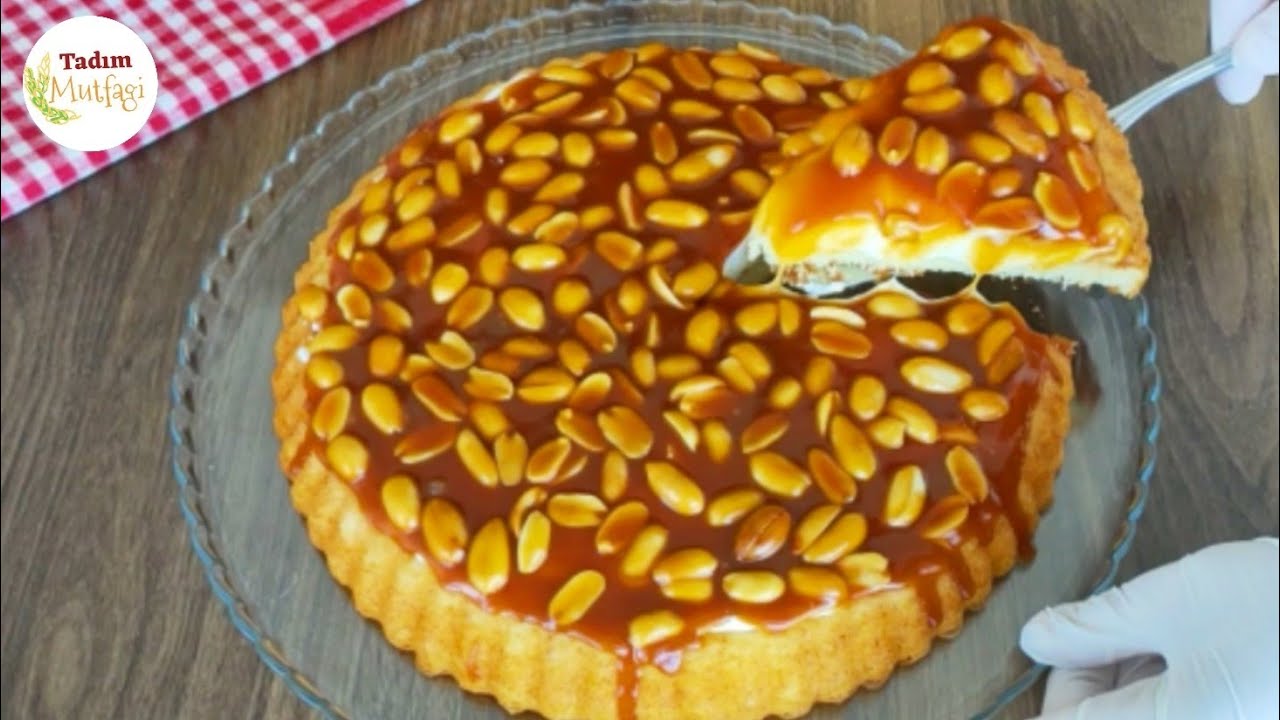 SNiCKERS PASTA TARİFİ - Karamelli Fıstıklı Pasta