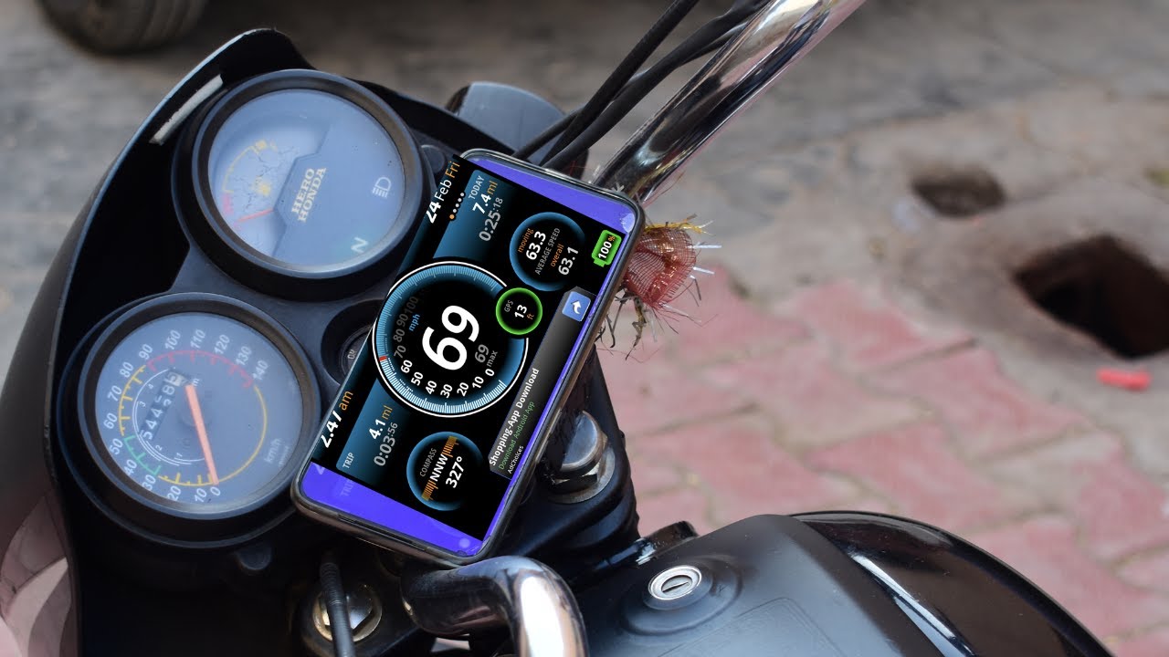 homemade bike phone holder |DIY|
