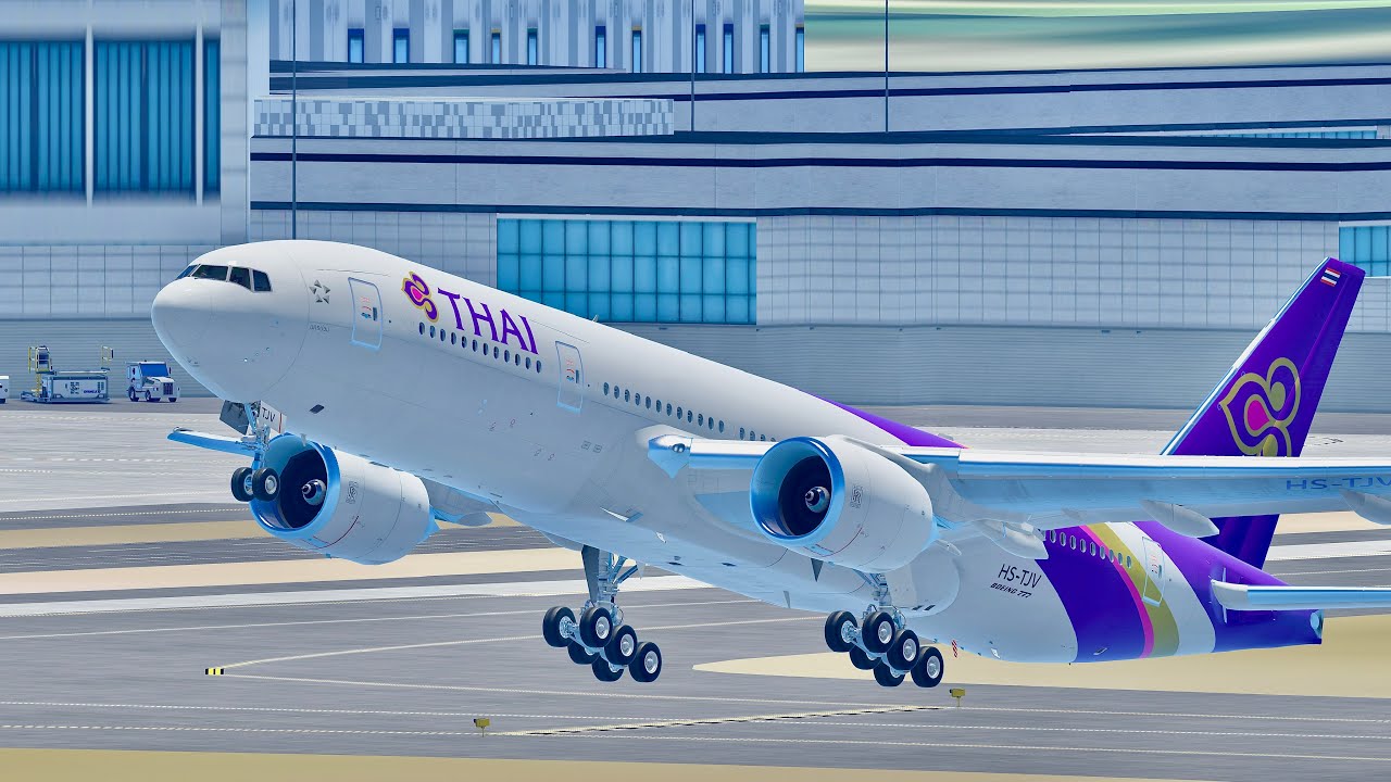 THAI 777-200ER SYDNEY-BANGKOK  |  Infinite Flight