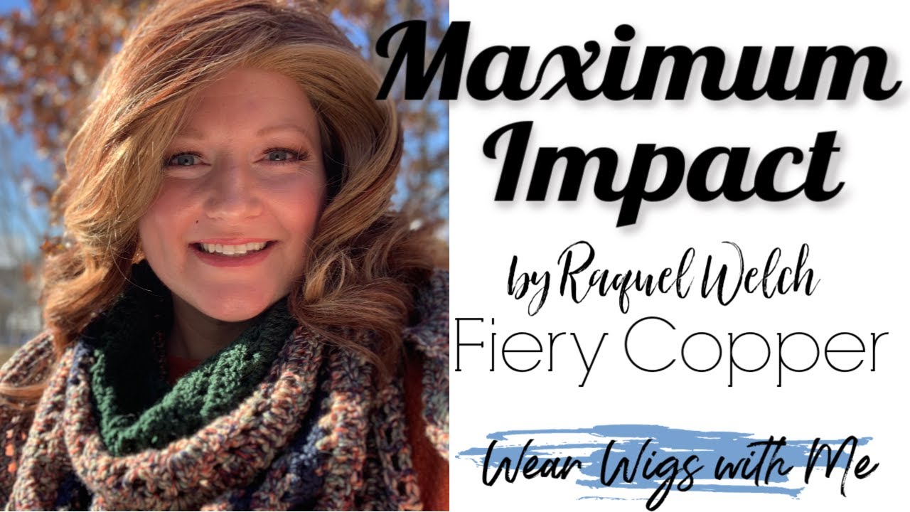 WIG REVIEW🔥Maximum Impact by Raquel Welch in Fiery Copper