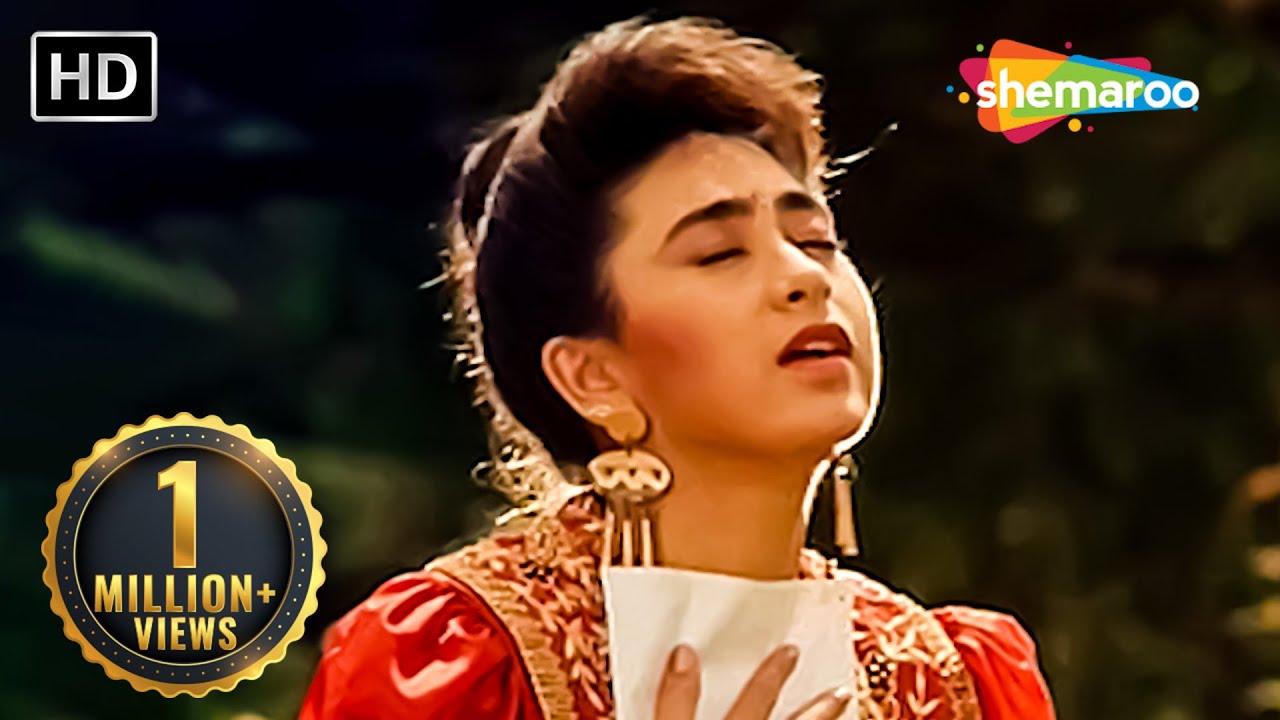 Pyar Ke Kaagaz Pe | Jigar (1992) | Ajay Devgan | Karishma Kapoor | Popular Romantic Song