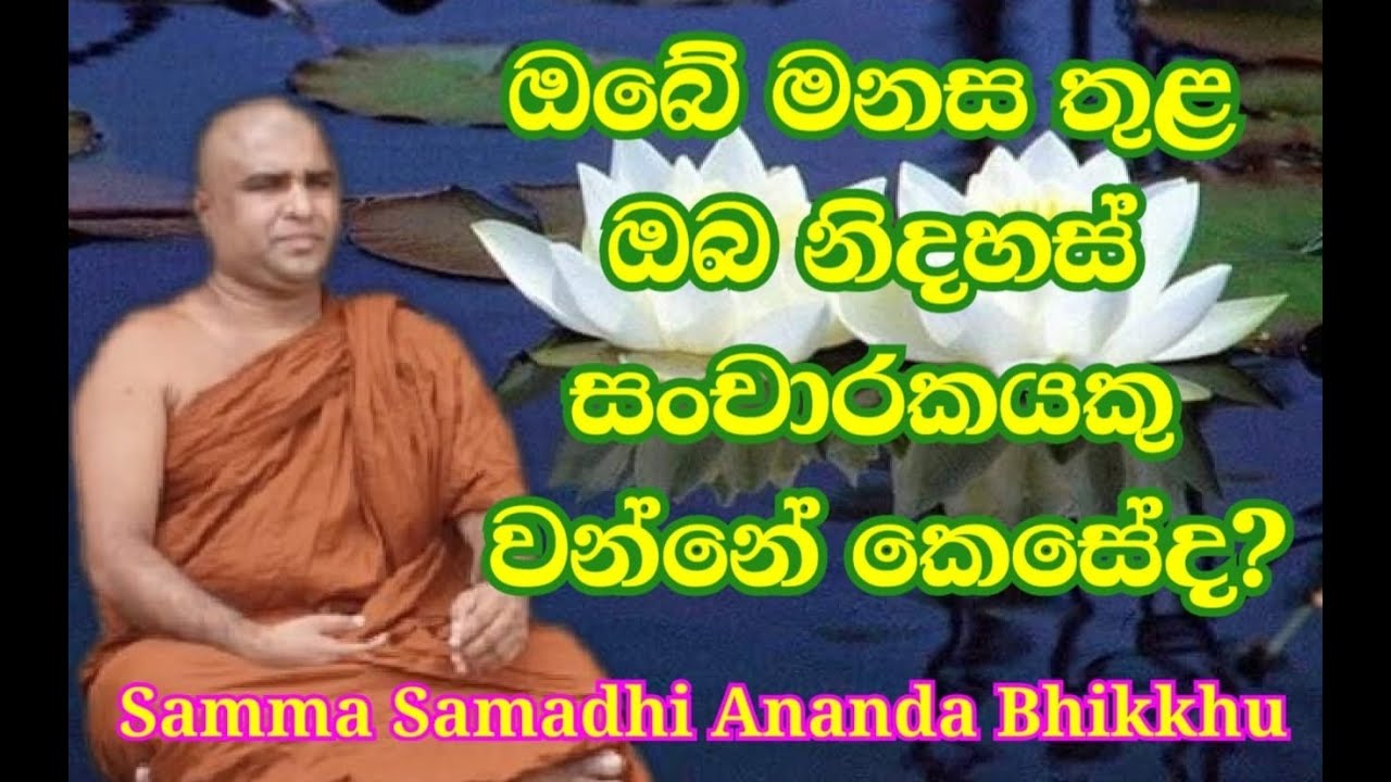 2022.05.16.#Dhammadesana Ven  Ananda Bhikkhu-#Sammasamadhi Intl #Meditation