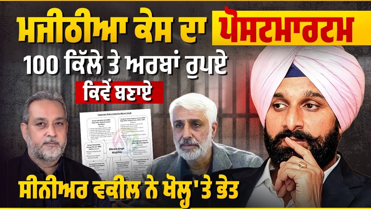 Majithia Case ਦਾ Postmortem | 100 ਏਕੜ Land ਤੇ ਅਰਬਾਂ ਰੁਪਏ ਕਿਵੇਂ ਬਣਾਏ | Arbide World | Devinder Pal|