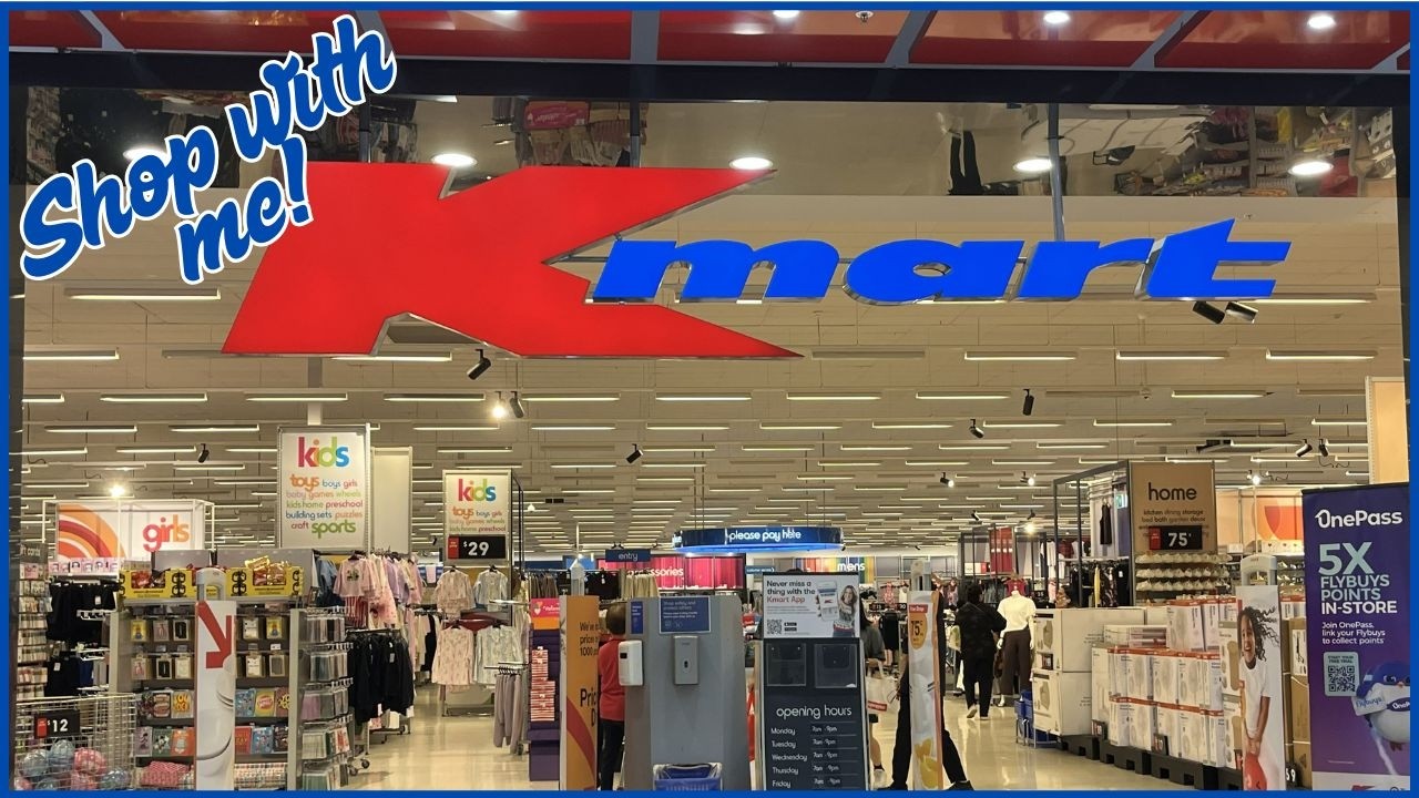 Поболтаем со мной, пока будем выбирать товары со скидкой в ​​KMART Australia.