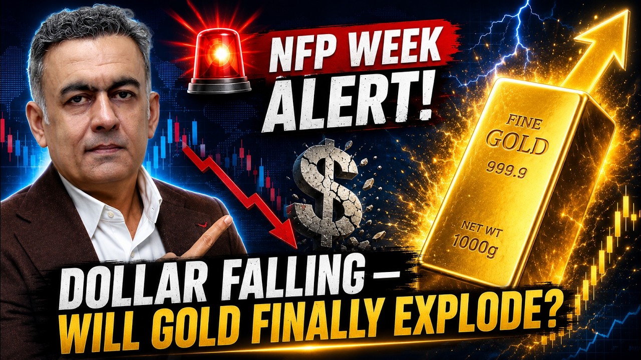 NFP Week Alert: Dollar Falling &mdash; Will Gold Finally Explode?