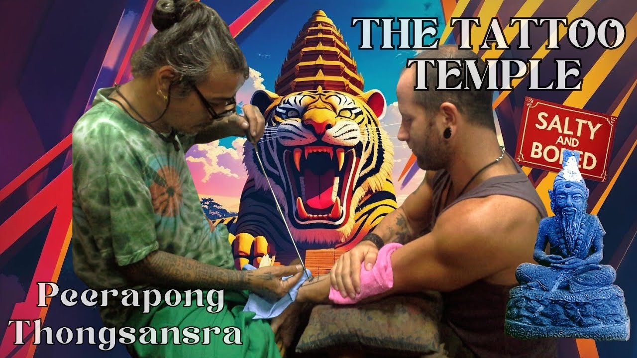 The Tattoo Temple 🫰✨ | Peerapong Thongsansra | Bangkok, 2555 BE 🇹🇭
