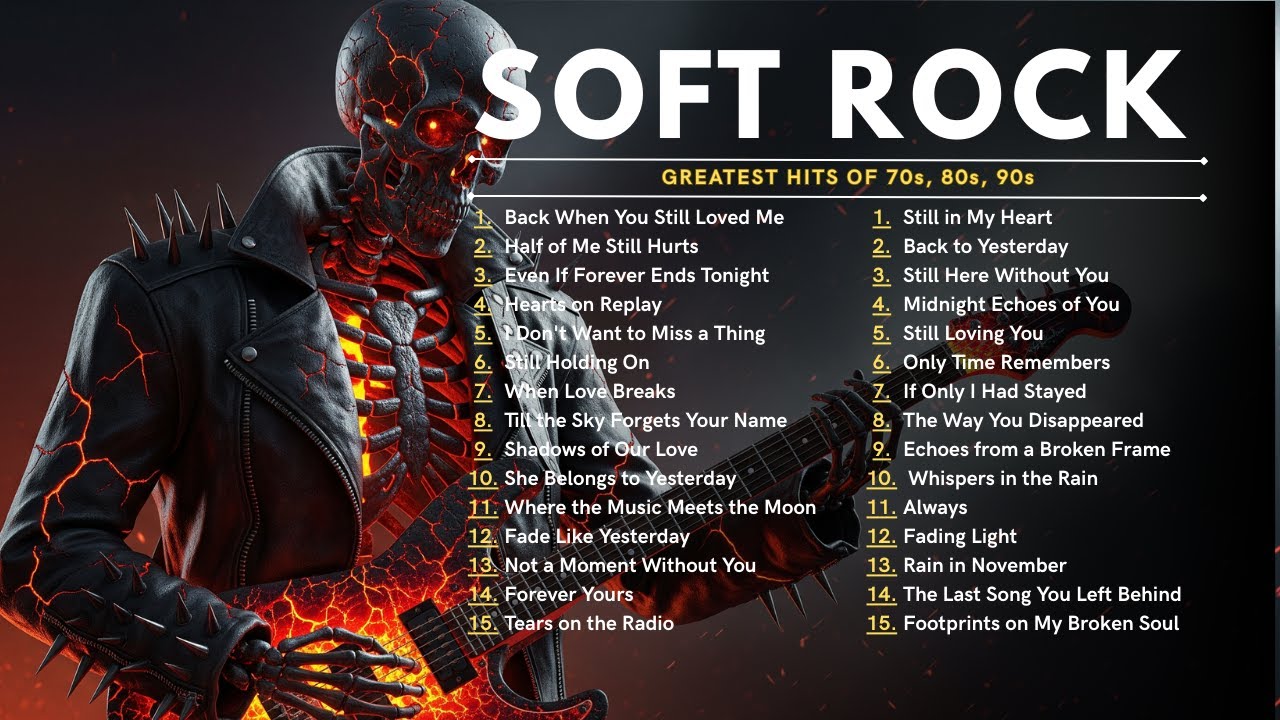 Slow Rock Ballads for Sweet Memories | Emotional Love Songs from the Golden Years