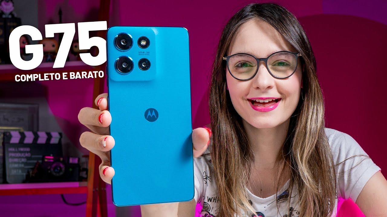 Moto G75 5G - O MELHOR celular COMPLETO e BARATO da MOTOROLA!