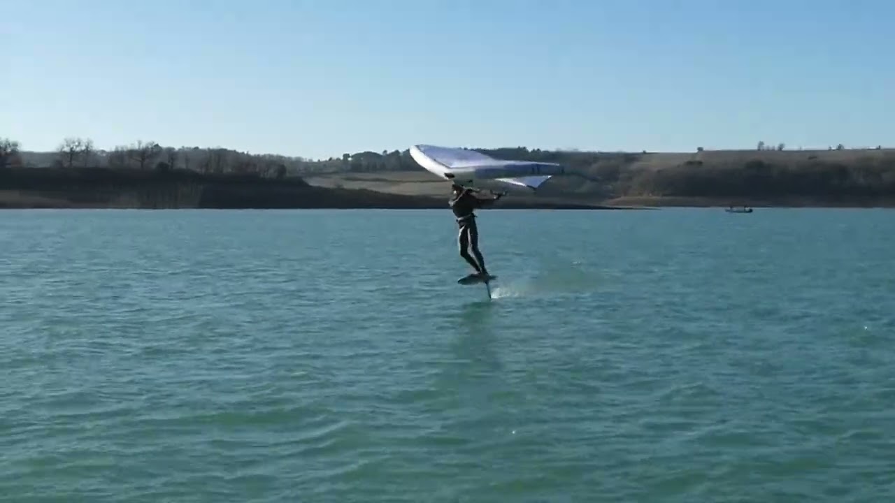 Foil aeromod, proto V3 1320 NJ ; décembre 2023