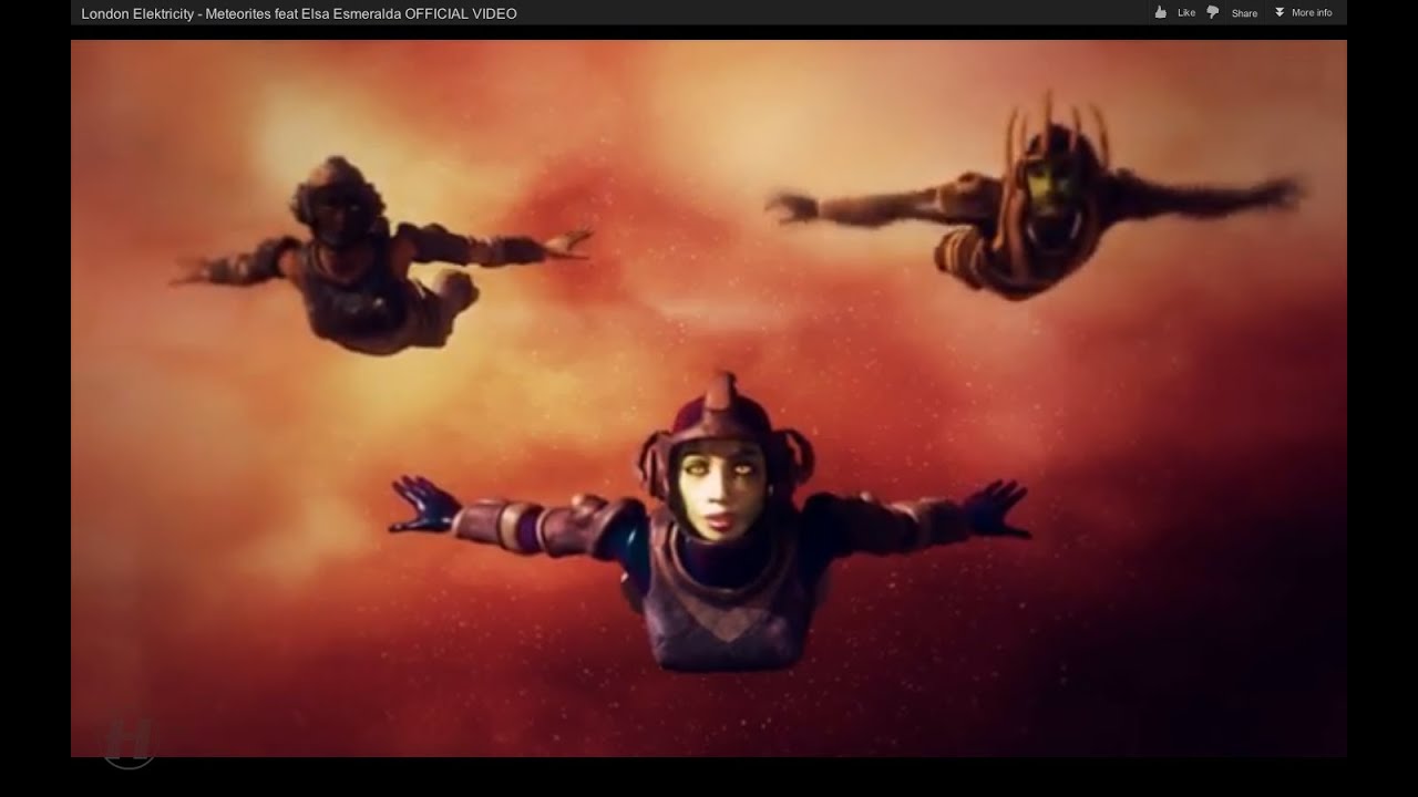 London Elektricity - Meteorites (feat. Elsa Esmeralda) - OFFICIAL VIDEO