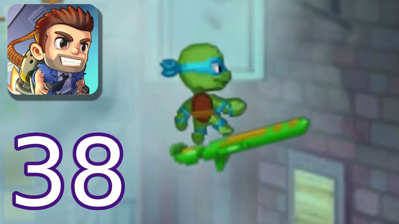 Jetpack Joyride - Gameplay Walkthrough Part 38 - Teenage Mutant Ninja Turtles Event (iOS, Android)