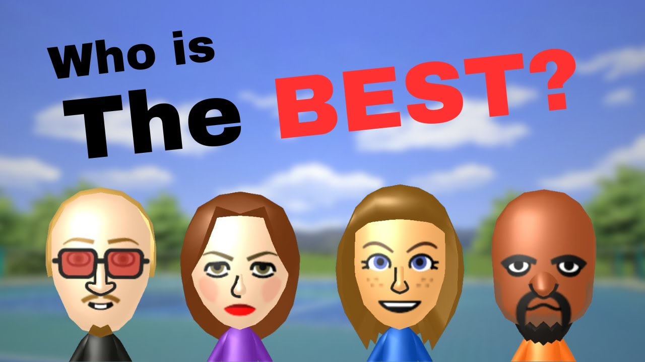 Who is the Best Mii in Wii Sports?