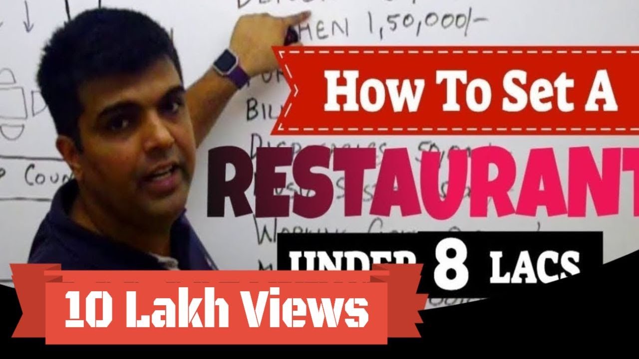How To Set Up A Restaurant In 8 Lacs Or Less