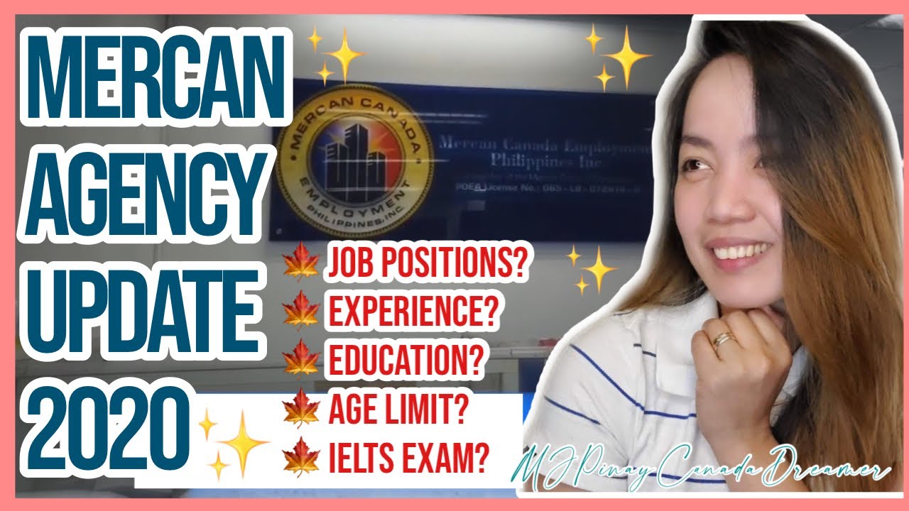 MY PERSONAL INQUIRY SA AGENCY NA INAPPLAYAN KO PARA MAKARATING DITO SA CANADA| JOB UPDATES 2020 🇨🇦