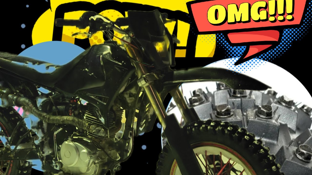 ШИПЫ KOLD KUTTER на эндуро baltmotors motard 250сс|ПОКАТУШКА НА ШИПАХ 