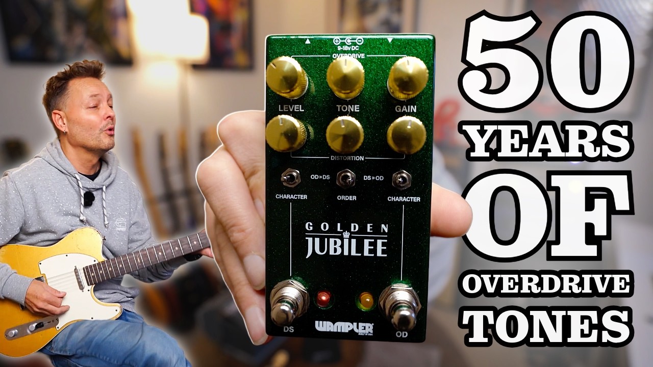 50 Years of Classic Overdrive Tones - Wampler Golden Jubilee