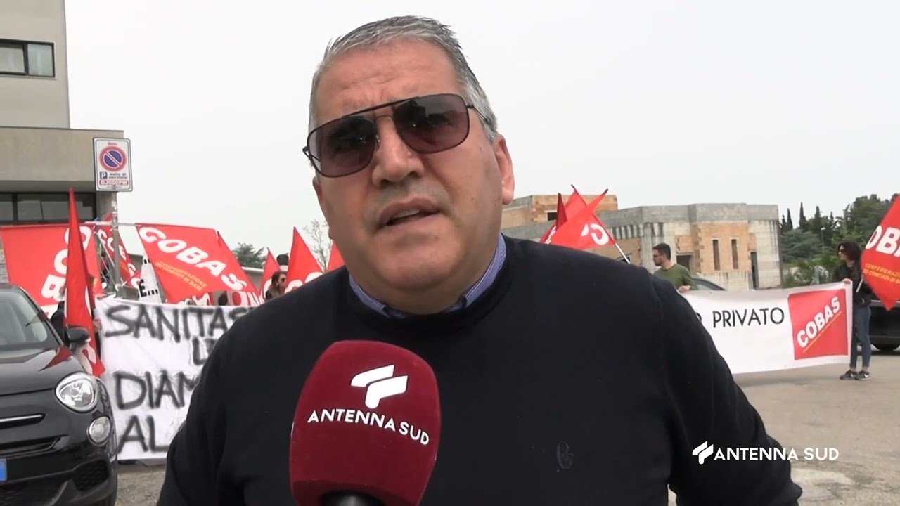 08 Maggio 2023   Lecce   Sanitaservice e blocco assunzioni, lavoratori esasperati