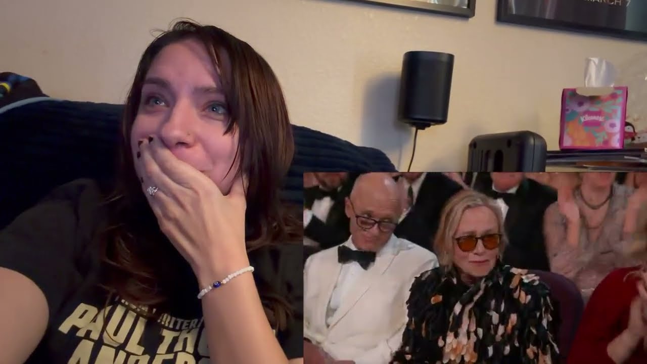 Эми Мэдиган получила награду за лучшую женскую роль второго плана (РЕАКЦИЯ)!