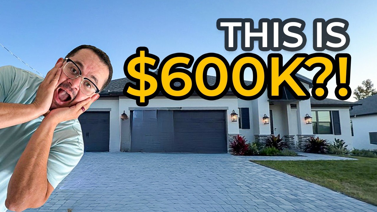 New Construction Home Tour  | 4BR + Den | 3.5 Bath | 3 Car | 2,446 Sq Ft | Cape Coral
