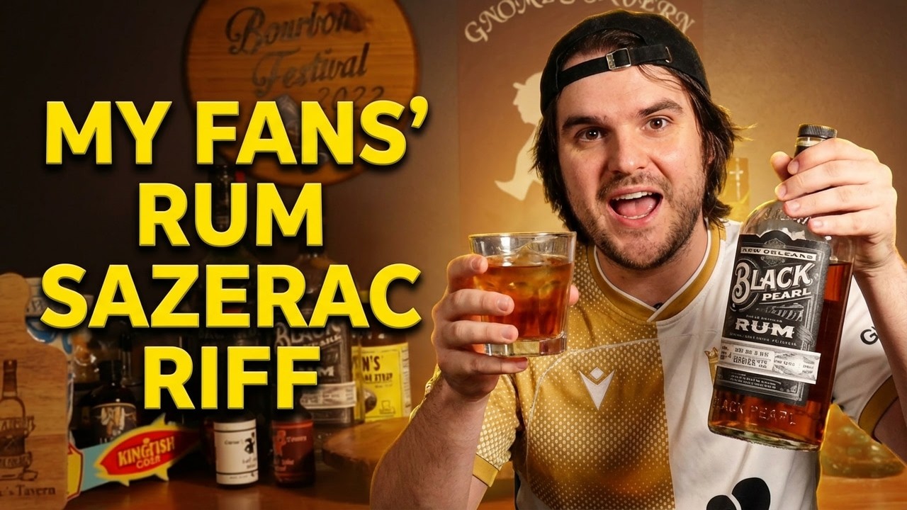 My Fans' Rum Sazerac Riff Tastes Better Than Expected