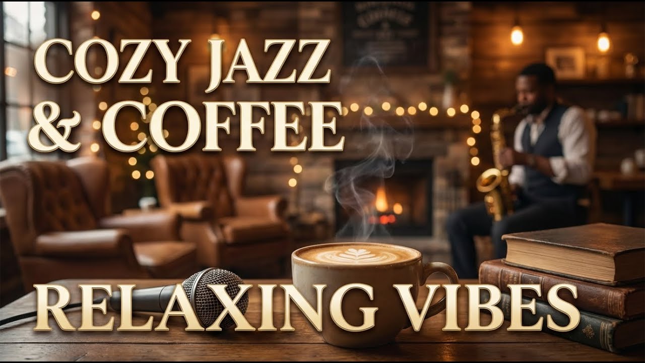 Cozy Coffee Jazz Smooth Instrumental Music for Focused Study and Relaxing Productivity