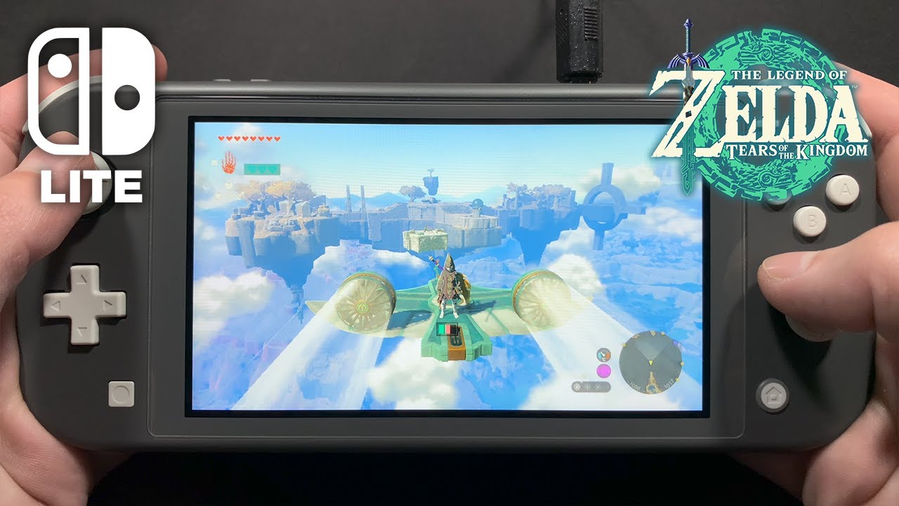 The Legend Of Zelda: Tears Of The Kingdom on Nintendo Switch Lite #4