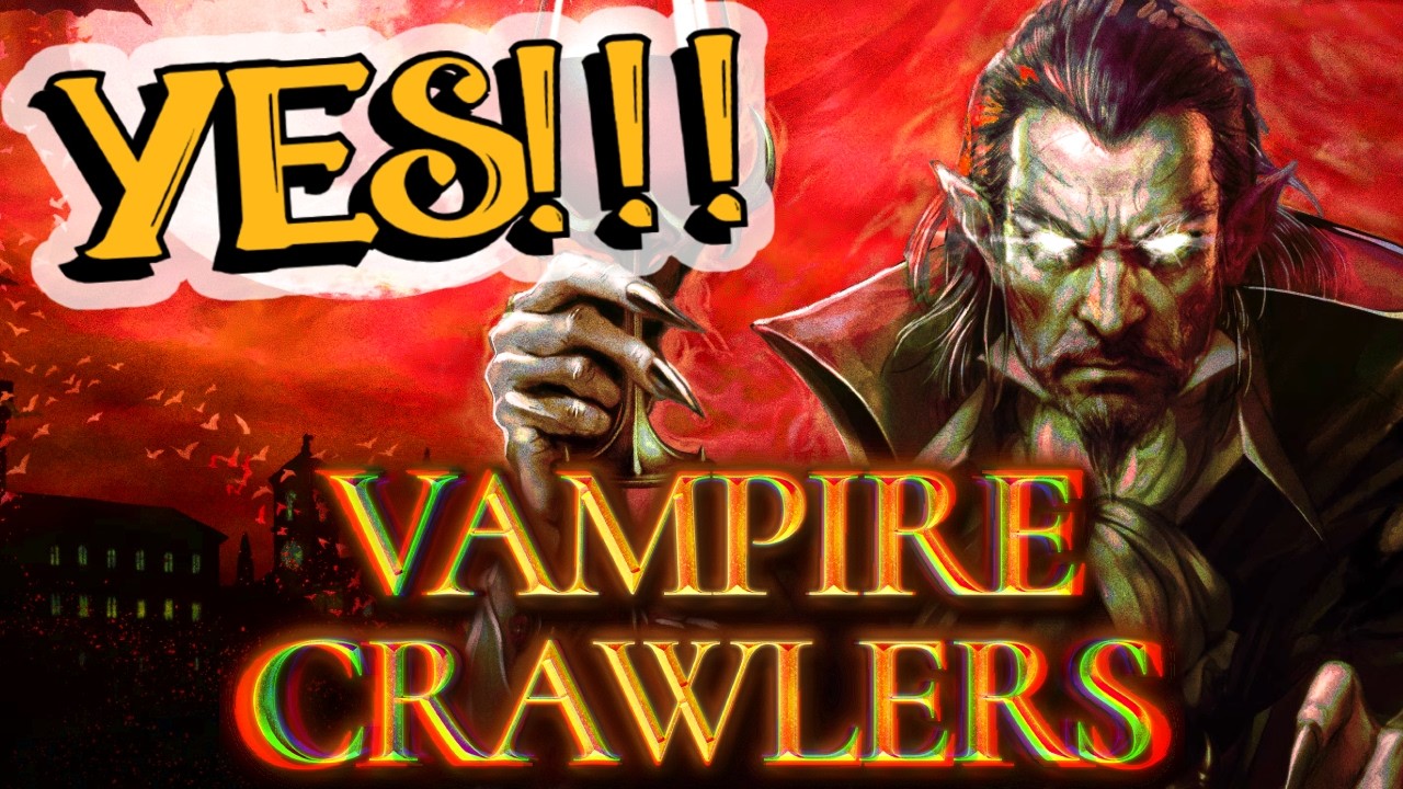 The Vampire Survivors devs have been COOKING. | Vampire Crawlers