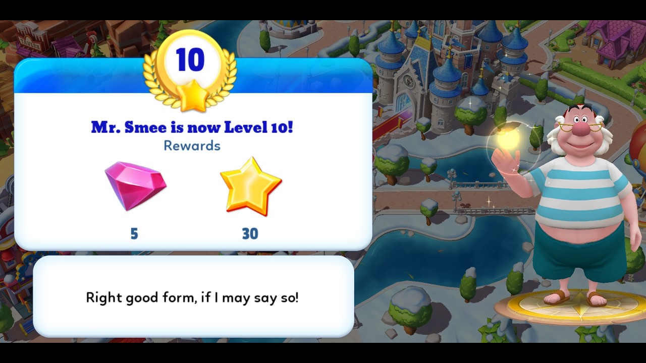 (  Mr. Smee is now Level 10. )     DMK-1229     08.02.2026