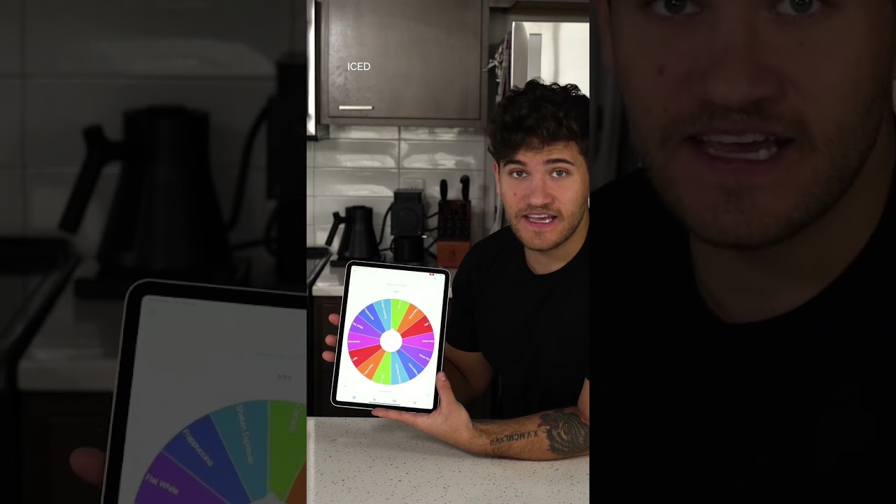 The coffee wheel of fortune&hellip;is back! And longer! Go watch the full version on my channel! #coffee
