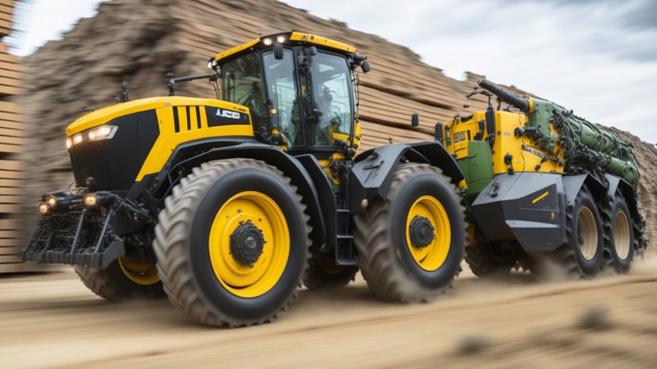 Лучший трактор для дорог общего пользования | JCB Fastrac