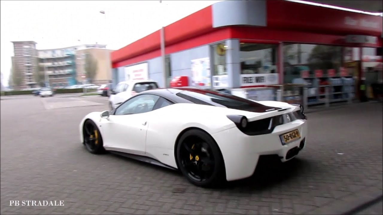 Ferrari 458 Italia Edo Competition with Akrapovič Exhaust System Start Up and LOUD Acceleration