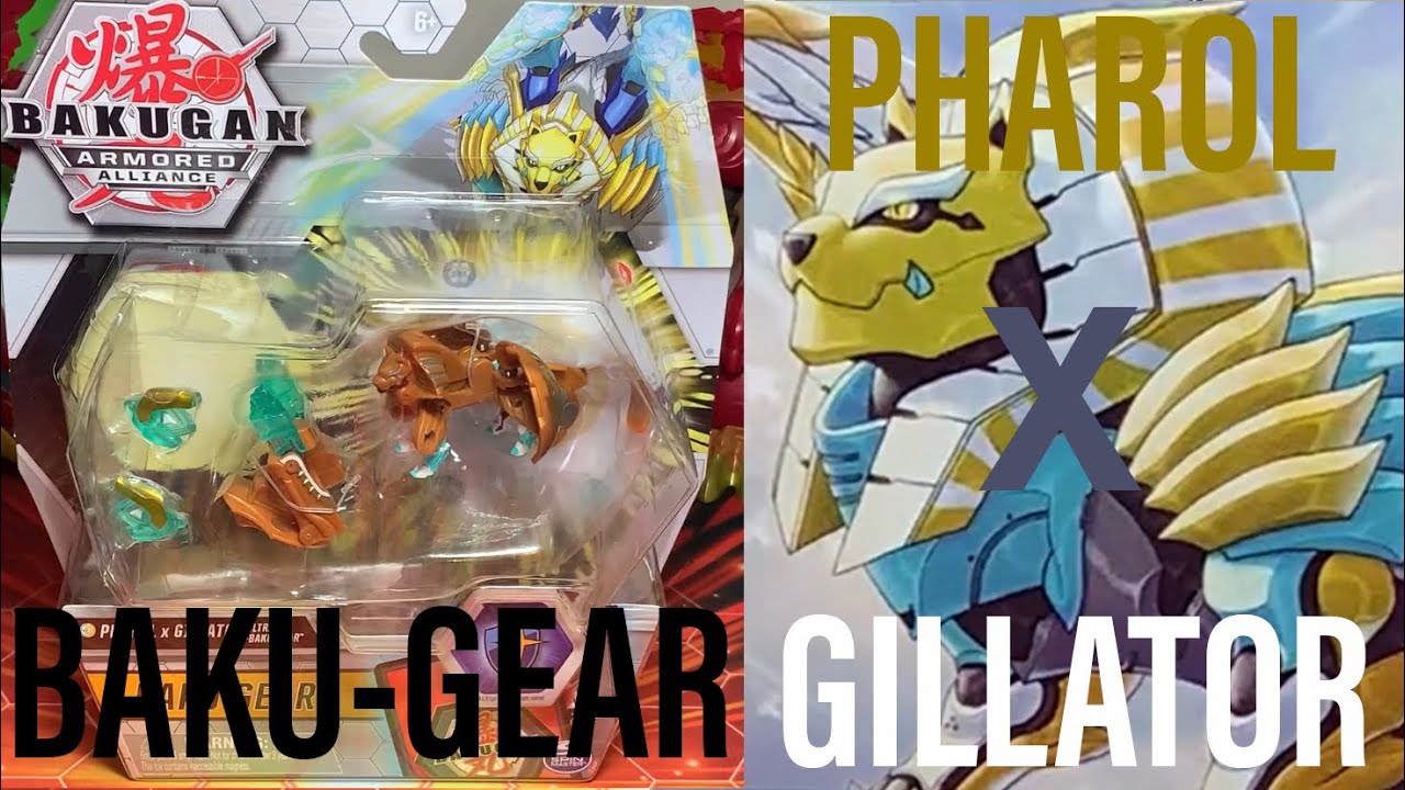 *HAOS/AURELUS* PHAROL x GILLATOR Ultra with Baku-Gear Unboxing | Bakugan: Armored Alliance