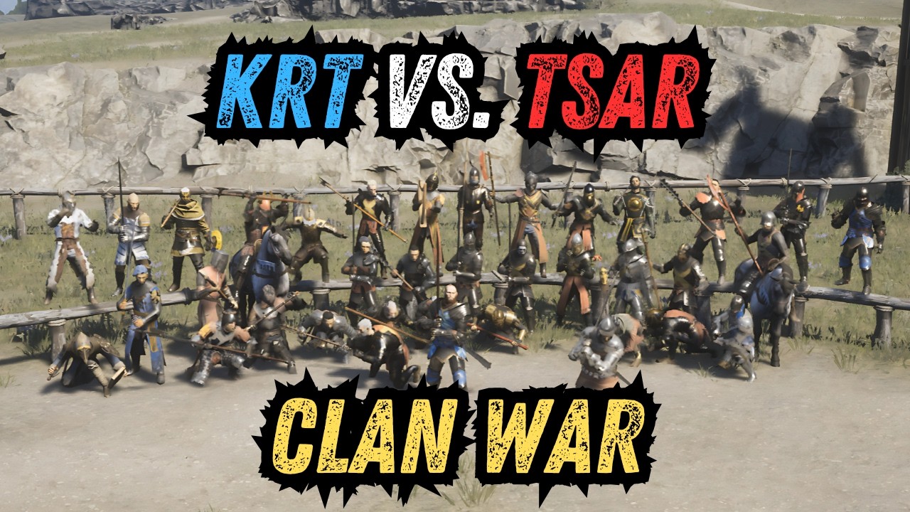 Chivalry 2 Clan War Battles | KRT vs TSAR | Epic Competitive Gameplay