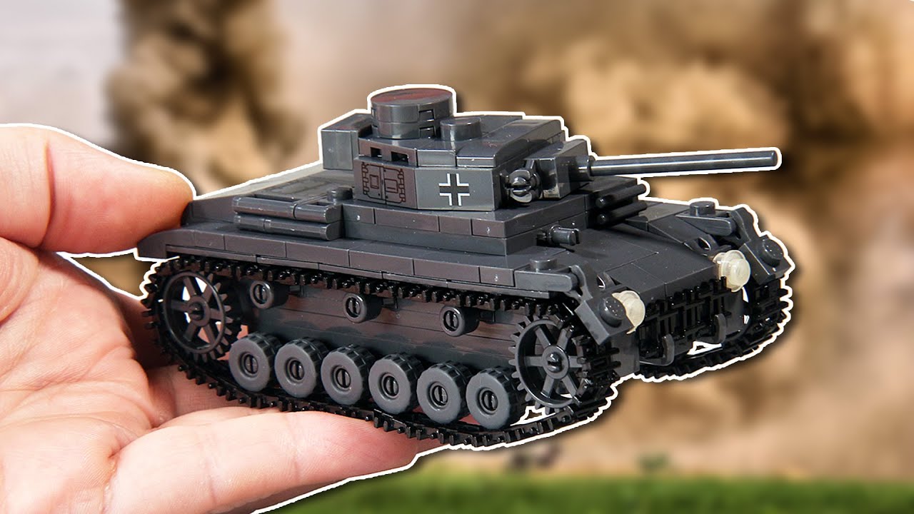 ТАНК В НОВОМ МАСШТАБЕ. Pz III / ОБЗОР ТАНКА COBI / мир танков
