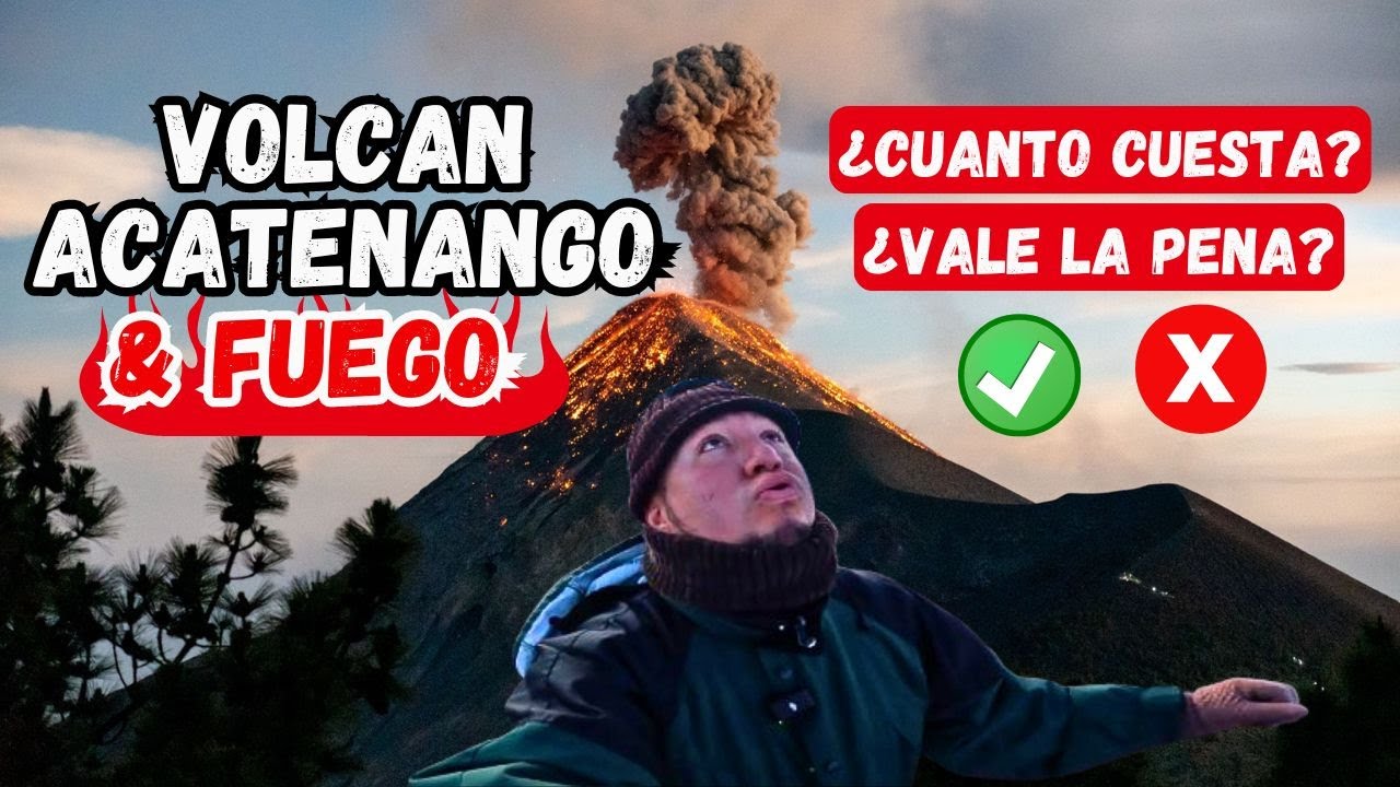 SUBI UN VOLCAN ACTIVO 🌋La experiencia mas EXTREMA de mi vida 😵GUIA COMPLETA✅