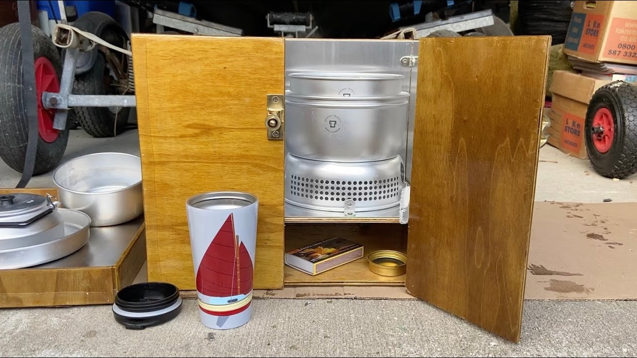 Building a galley box for a cruising dinghy