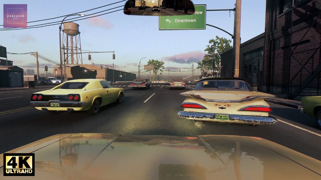 Mafia III Free Roam Driving Tour in the New Orleans 1968 [Realistic Driving - 4K Ultra Max Settings]