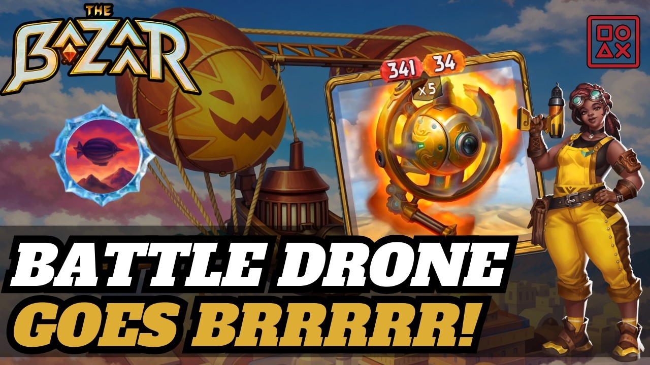 BATTLE DRONE FAST CRIT BUILD IS OUT OF CONTROL! | The Bazaar