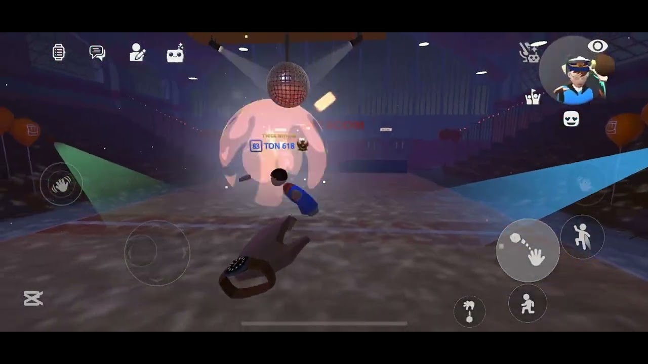 Dominating in rec room dodgeball again but with game mods