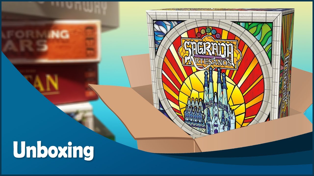 Unboxing 📦 - SAGRADA: ARTESANOS 🟥🟨🟩🟦🟪