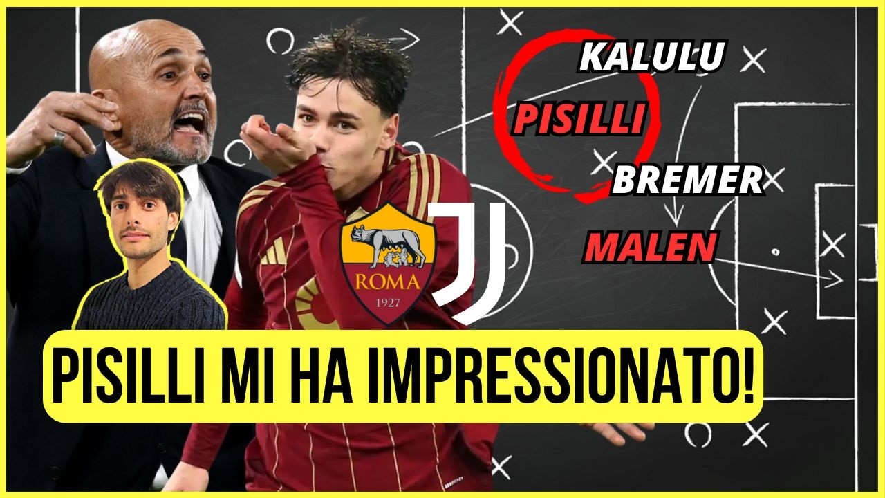 GASPERINI LA PREPARA, SPALLETTI LA PAREGGIA - ROMA JUVENTUS 3-3 | Con Lavagna Tattica