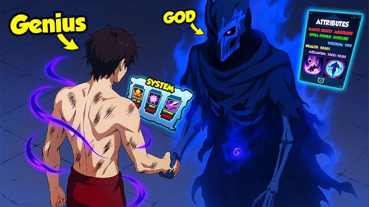 System Gave Him the Skills of Archmage, Necromancer, Assassin and Improved All Attributes to Max