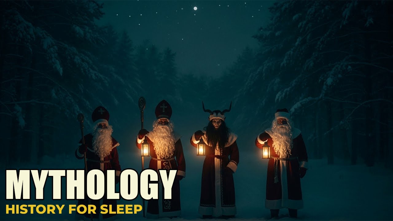 Christmas Mythology EXPLAINED  St  Nick, Krampus, and Grandfather Frost  Mythology For Sleep
