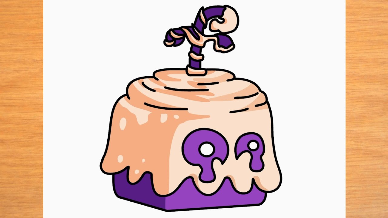 How to draw Dough Blox Fruits